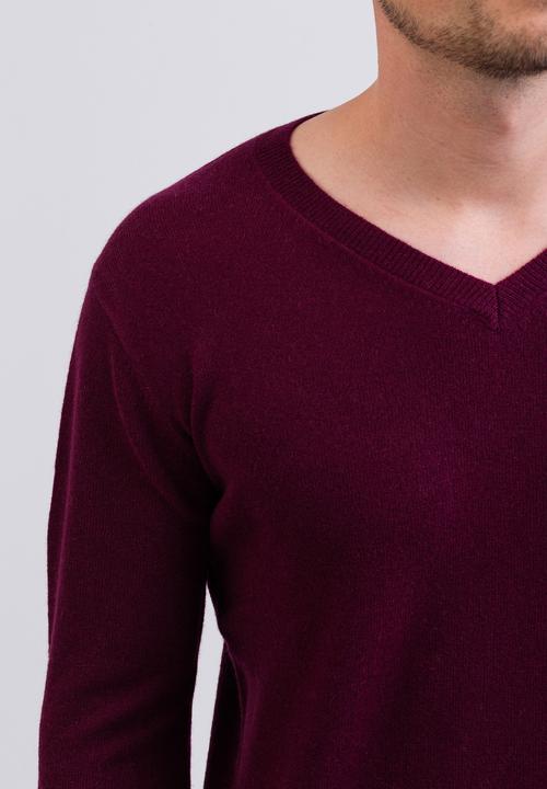 Produktbild Cash-Mere Kaschmir V-Ausschnitt Pullover (XL)