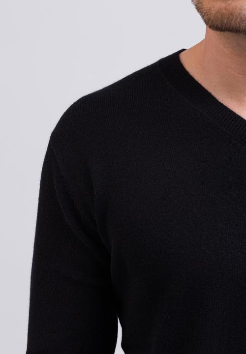 Produktbild Cash-Mere Kaschmir V-Ausschnitt Pullover (XL)