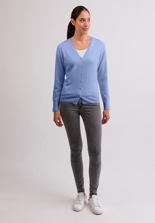 Actual product image Cash-Mere Kaschmir Cardigan V-Ausschnitt (XL)