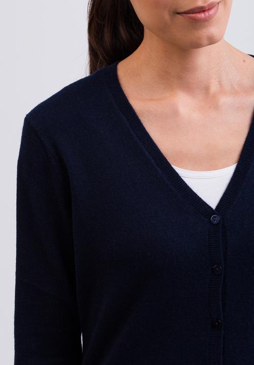 Actual product image Cash-Mere Kaschmir Cardigan V-Ausschnitt (XL)