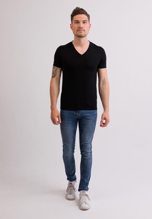 Immagine prodotto Cash-Mere Kaschmir T-Shirt mit V-Ausschnitt (M)