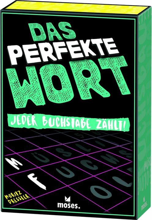 MOS90366 - The perfect word, quiz game, 1-6 players, ages 12+ (DE edition) (German)
