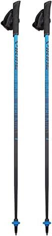 Immagine prodotto Vikingsports Bastoncini da nordic walking - Ultraleggeri - Cinghia per la mano con sistema a clip - Impugnatura (125 cm)