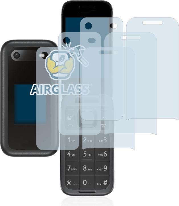 Actual product image BROTECT AirGlass Glass (3 Piece, Nokia 2660 Flip)