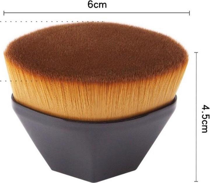 Produktbild JTI Make-up-Pinsel, Nylonfaser - Schwarz