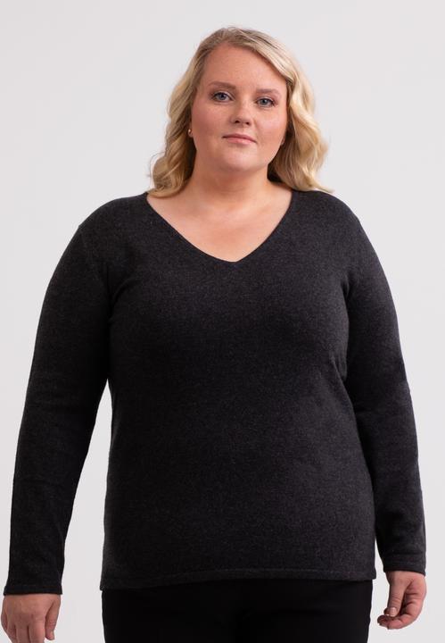 Cash-Mere Kaschmir V-Ausschnitt Pullover