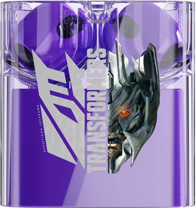 Actual product image Transformers TWS TF-T08 headphones (purple) (Wireless)