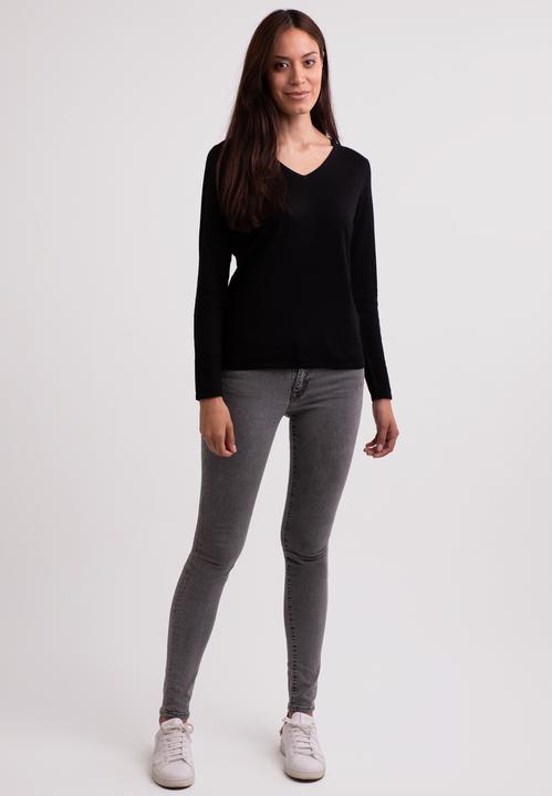 Produktbild Cash-Mere Seide Kaschmir V-Ausschnitt Pullover (M)