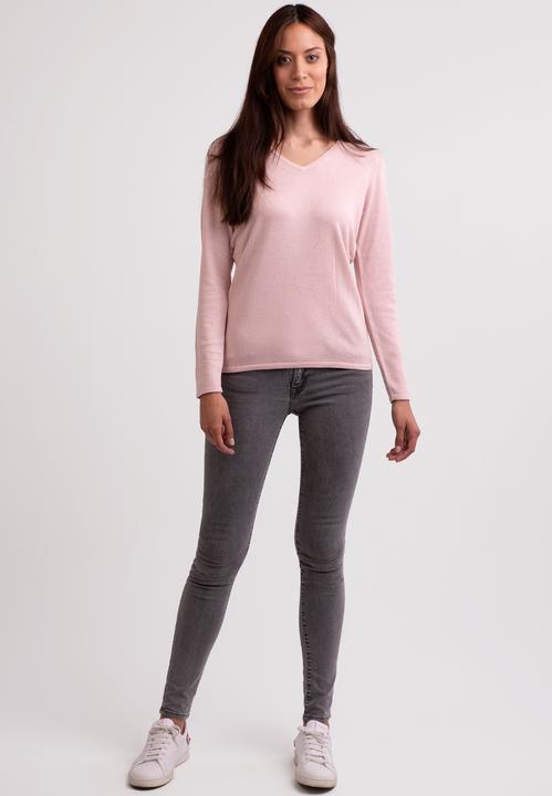 Produktbild Cash-Mere Seide Kaschmir V-Ausschnitt Pullover (XXL)