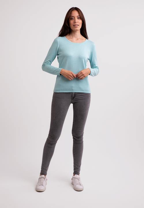 Actual product image Cash-Mere Seide Kaschmir Rundhals Pullover (XL)