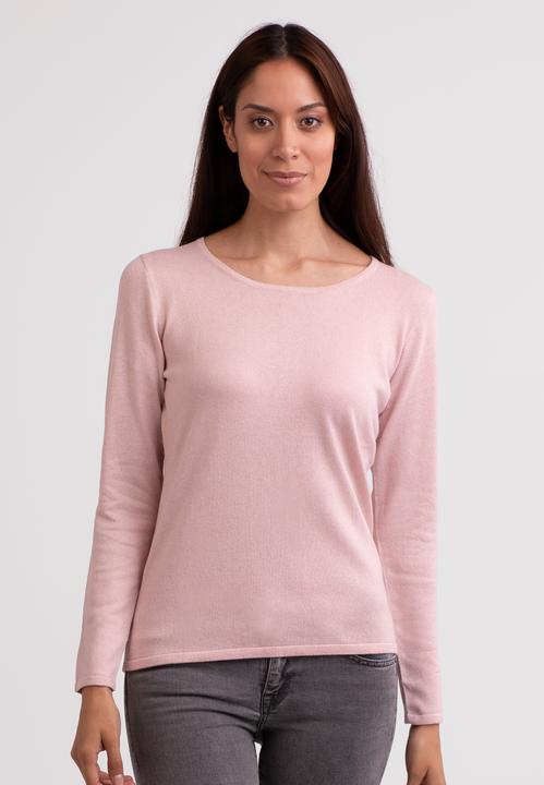 Cash-Mere Seide Kaschmir Rundhals Pullover