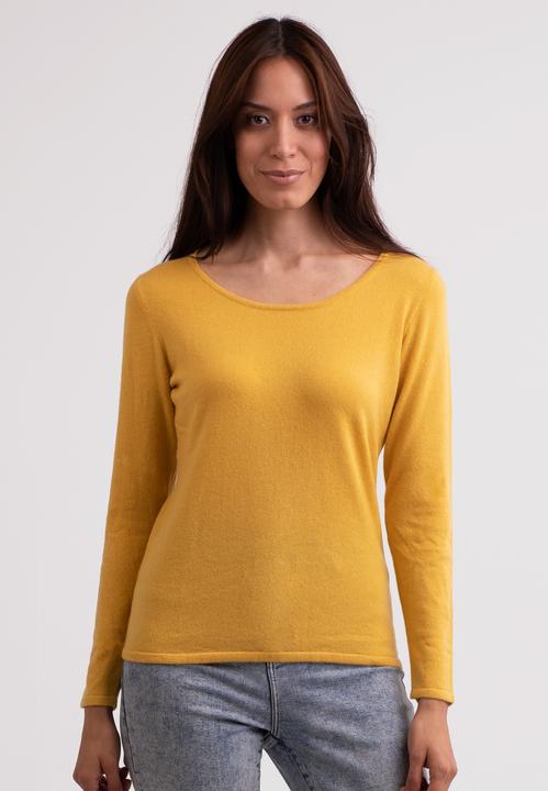 Cash-Mere Recycelter Kaschmir Rundhals Pullover