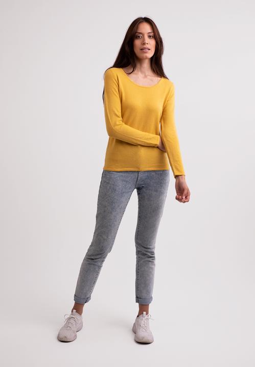 Actual product image Cash-Mere Recycelter Kaschmir Rundhals Pullover (XL)