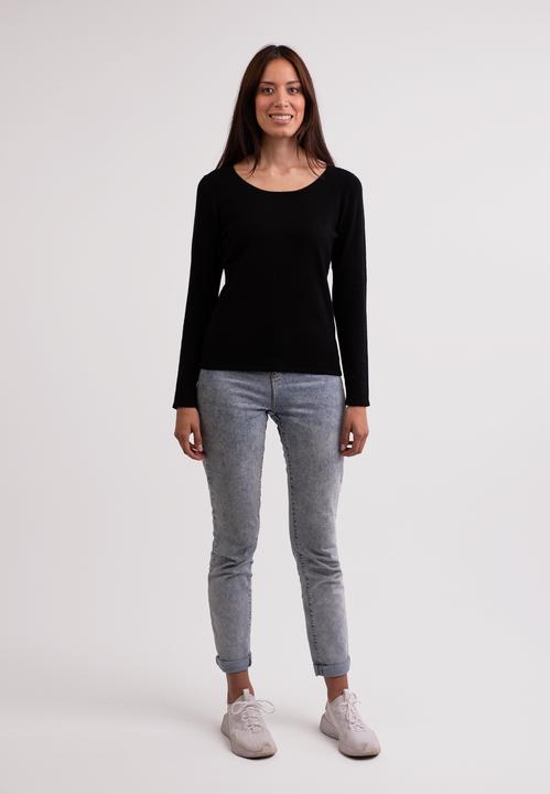 Actual product image Cash-Mere Recycelter Kaschmir Rundhals Pullover (XXL)