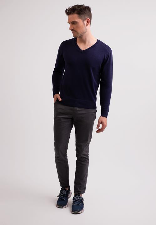 Actual product image Cash-Mere Kaschmir V-Ausschnitt Pullover (S)