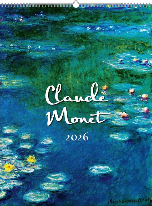 Produktbild Alpha Edition Claude Monet 2026 - Bild-Kalender 42x56 cm - Kunst-Kalender - Wand-Kalender - Malerei - Alpha (Deutsch)