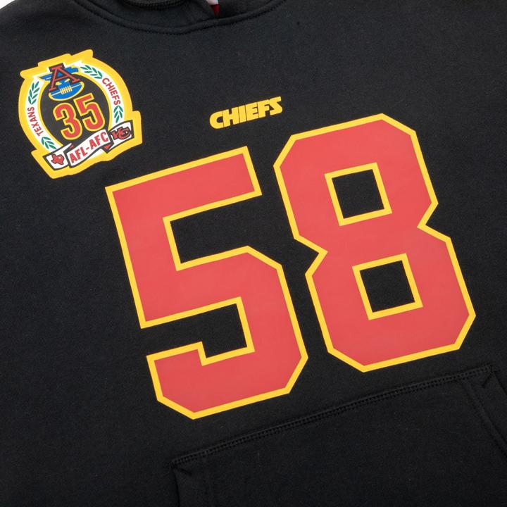 Image du produit Mitchell & Ness M&N Fleece NFL Hoody - Kansas City Chiefs Derrick Thomas (L)