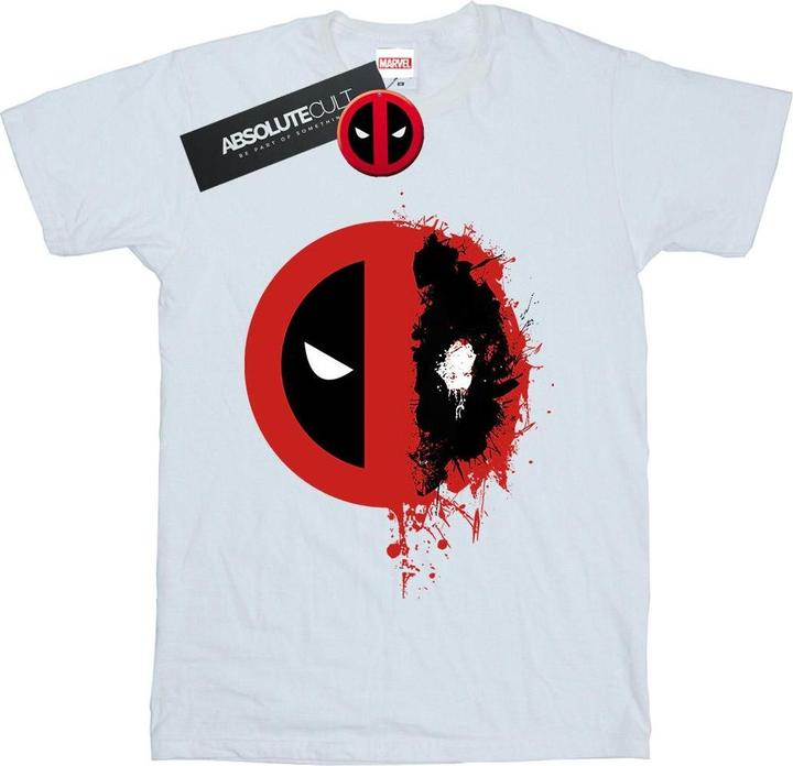 Deadpool Split Splat Logo TShirt (M)