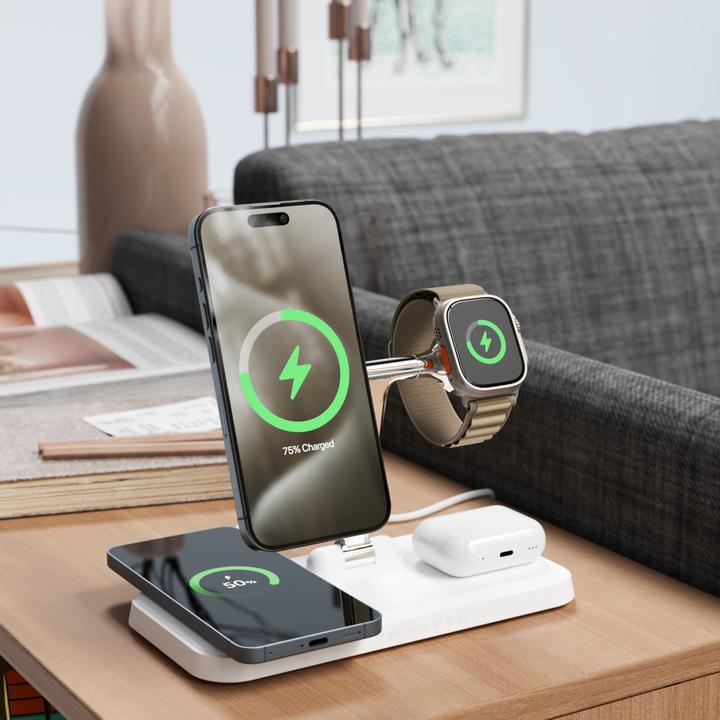 Produktbild Targus HyperJuice QI2 4in1 Charging Stand (15 W)