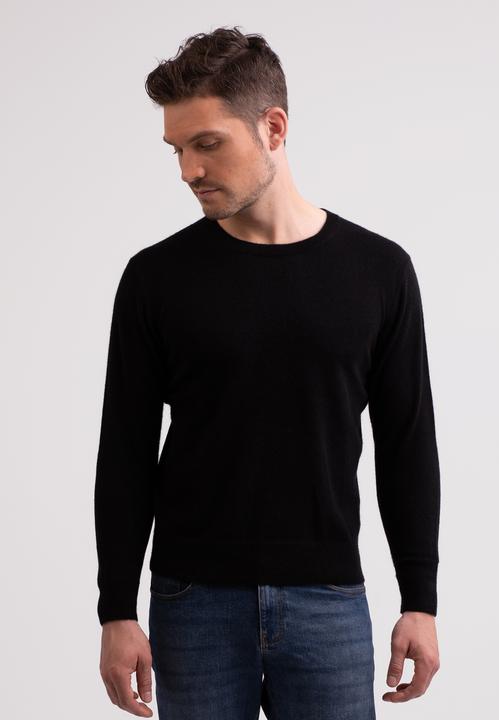 Cash-Mere Recycelter Kaschmir Rundhals Pullover