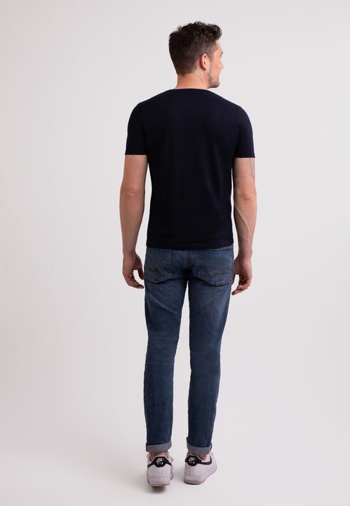 Actual product image Cash-Mere Kaschmir T-Shirt mit V-Ausschnitt (XL)