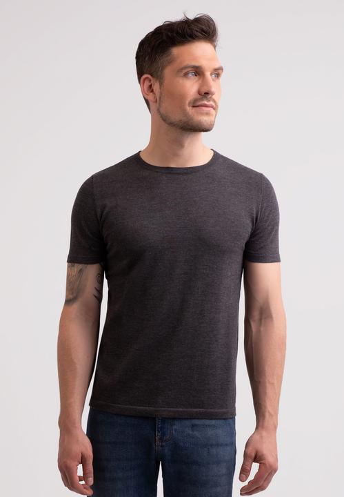 Cash-Mere Kaschmir T-Shirt mit Rundhals
