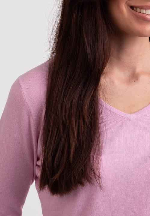 Actual product image Cash-Mere Recycled Cashmere V-Neck Sweater (M)