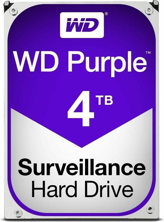 Image du produit WD HDD Purple Desktop 4 TB Bulk (4 To, 3.5", CMR)