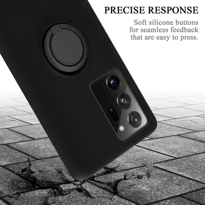 Actual product image Cadorabo TPU Liquid Ring Silicone Case Cover (Samsung Galaxy Note 20 Ultra)