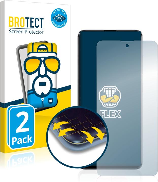 Produktbild BROTECT Full-Cover Displayschutz (2 Stück, Samsung Galaxy A51 5G)