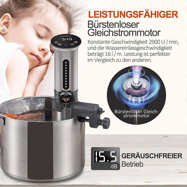 Actual product image KitchenBoss Precision cooker (EU plug)