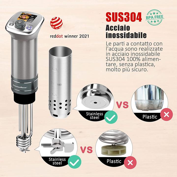 Produktbild KitchenBoss Sous Vide Roner