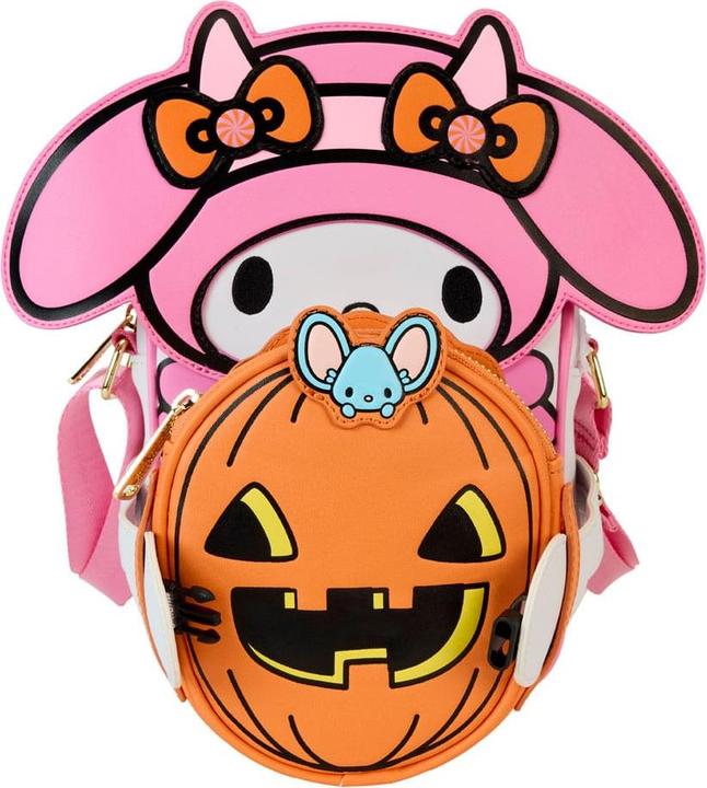 Actual product image Loungefly Sanrio by shoulder bag My Melody Devil Crossbuddies