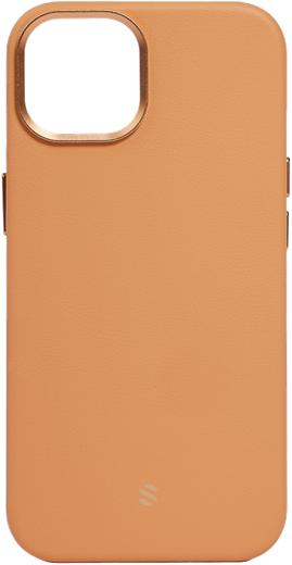 Produktbild Sohotree Hard-Cover Apfel-Leder Case Light Brown (Apple iPhone 13 Pro Max)