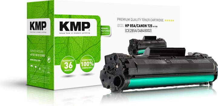 Produktbild KMP Toner ersetzt HP85A/ Canon725 (CE285A/ 3484B002) (BK)