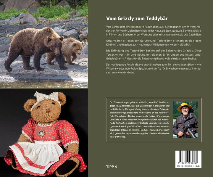 Produktbild Vom Grizzly zum Teddybär (Deutsch, Thomas Lange, 2024)