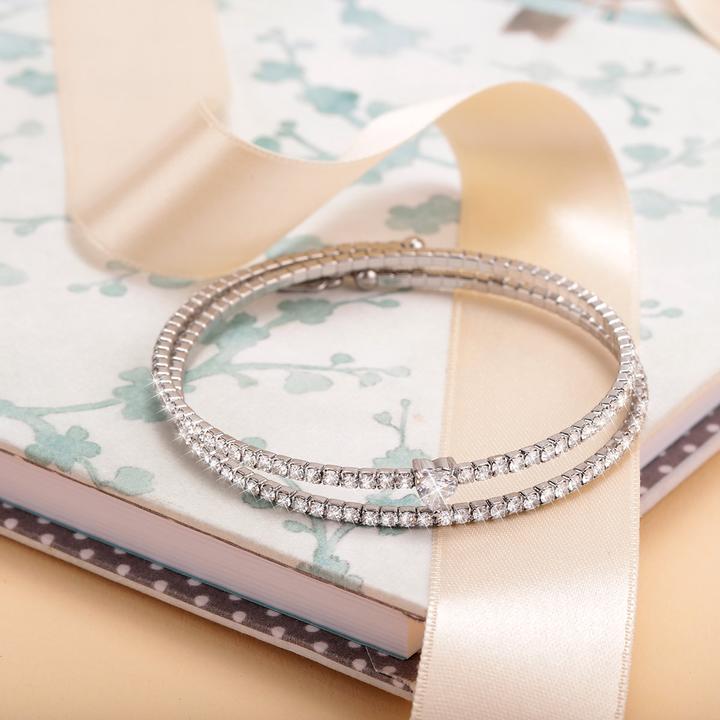 Produktbild La Petite Story Lux Bangle Love Brass Heart Cz (Edelstahl)