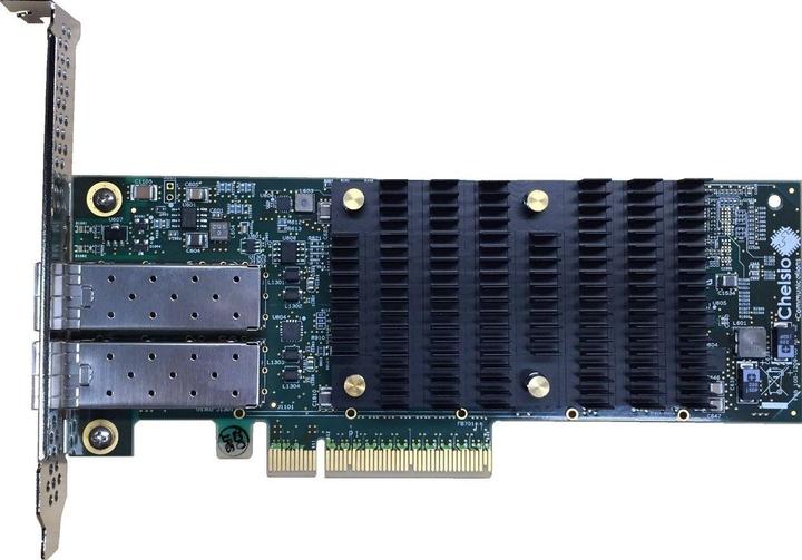Actual product image Chelsio T6225-CR (Mini PCI Express)