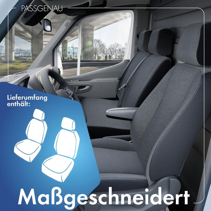 Immagine prodotto Walser Coprisedili per Renault Kangoo Type W anteriore due sedili singoli in similpelle BJ 2008 - oggi