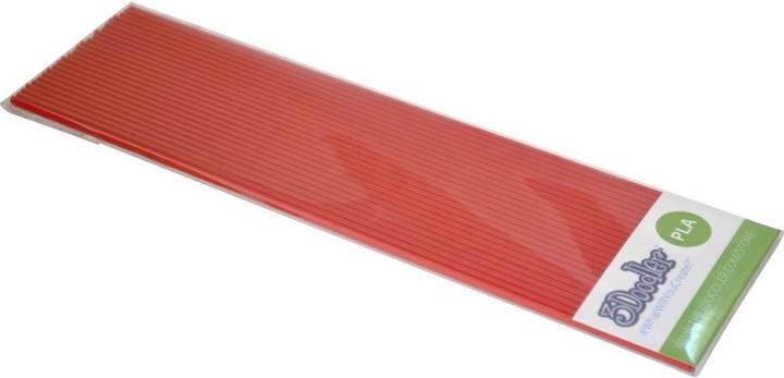 Actual product image 3Doodler Create+ Filament PLA Red 24 Pieces "Chilli Pepper Red 24 Pack (PLA, 1.75 mm, 63 g, Red)