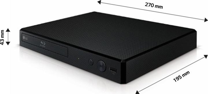 Actual product image LG BP250 (Bluray Player)