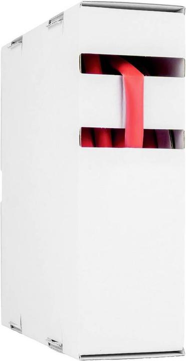 Productafbeelding Hongshang 211114328 Krimpkous zonder lijm Rood 1,20 mm 0,60 mm Krimpadvies (Kabelopening, 1500 cm)