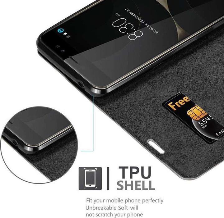 Actual product image Cadorabo Book Invisible Magnet Cover (ZTE Nubia N1 Lite)
