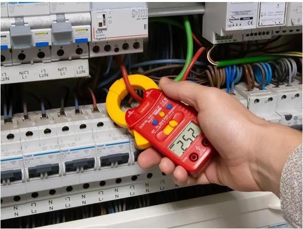 Actual product image Velleman Digital clamp meter - CAT III - 600 VAC - with data-hold function (CAT III)