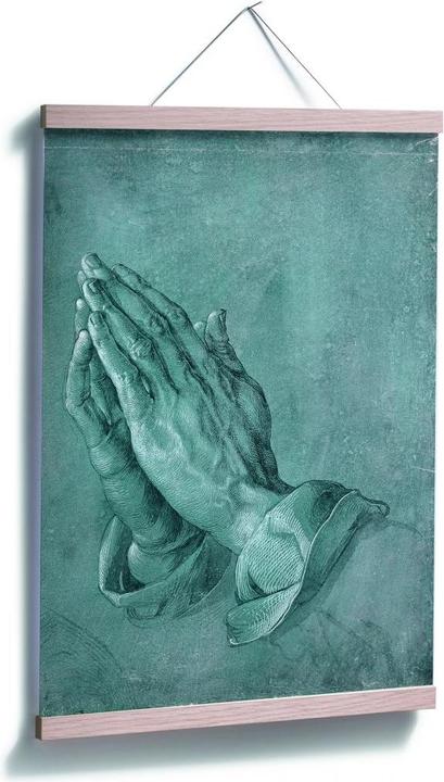 Image du produit Trenddeko Dürer - Étude sur les mains en prière (30 x 45 cm)