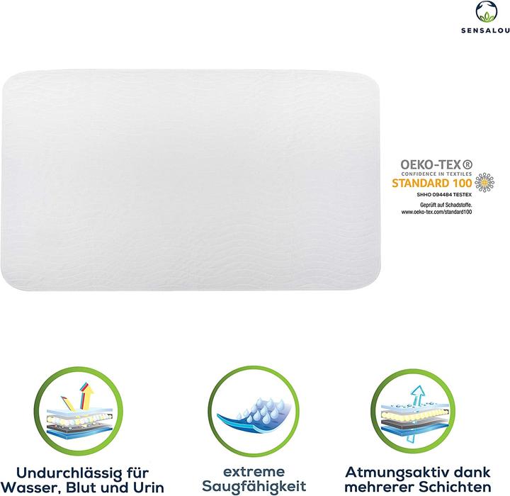 Image du produit Sensalou Alèse pour incontinence (70 x 100 cm)
