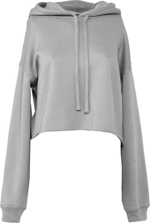 Bella Canvas Frauen Fleece Crop Hoodie