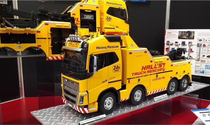 Actual product image Tamiya Tow truck Volvo kit (Kit)