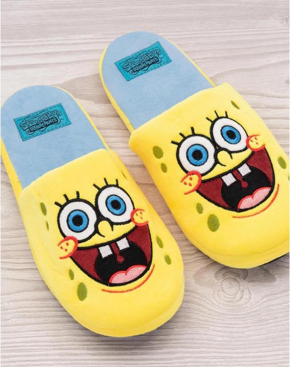 Immagine prodotto Spongebob Squarepants Pantofole unisex per adulti a contrasto (35.5)