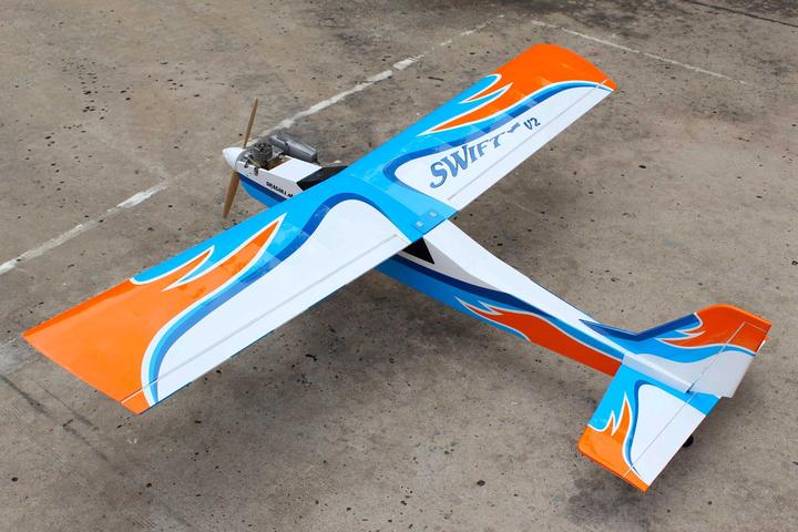 Produktbild Seagull Models SG-Models ) Swift V2 63" ARF Trainer 7-10ccm / Elektro (Motorflugzeug)